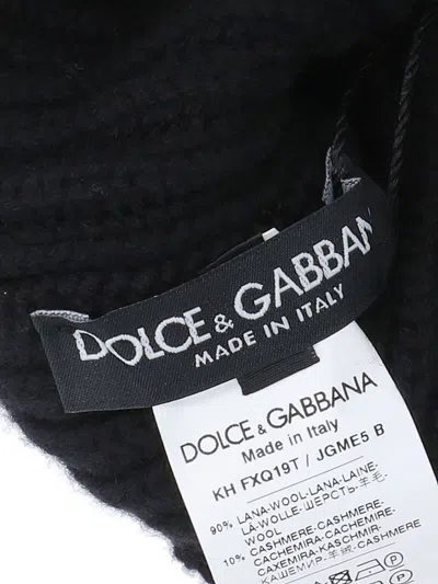 Dolce & Gabbana Women Wool And Cashmere Beanie In Black