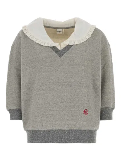 Chloé Woman  Knitwear In Gray