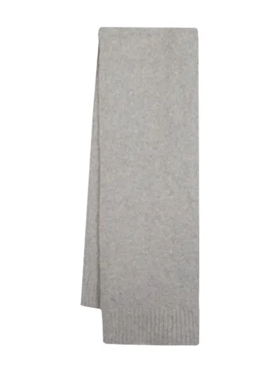 Samsoe & Samsoe Sajeanne Scarf Samsoe Samsoe Wool Grey In Gray
