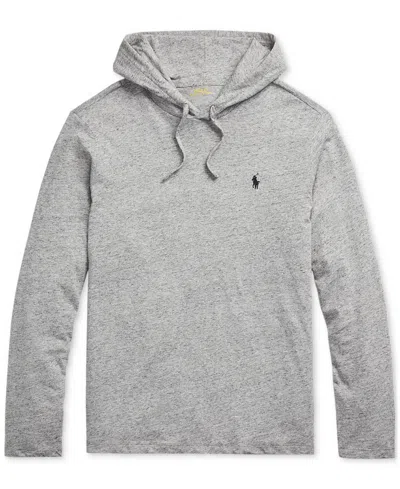 Polo Ralph Lauren Ralph Lauren Jersey Hooded T-shirt In Gray