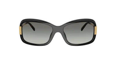 Tory Burch Embellished-temples Geometric Sunglasses In Gray