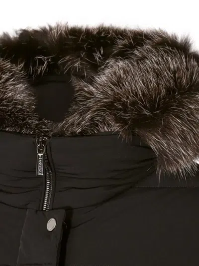 Moorer Long Down Floor In Black