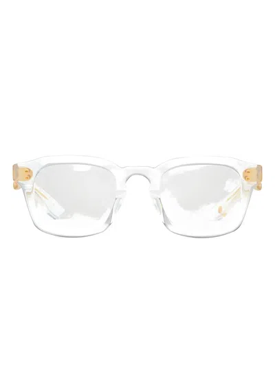 Dita Eyewear Waylun Square-frame Glasses In Transparent