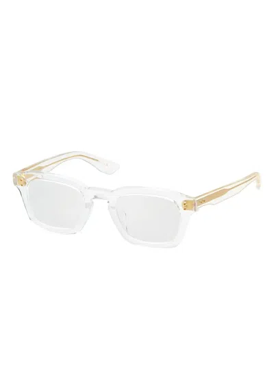 Dita Eyewear Waylun Square-frame Glasses In Transparent