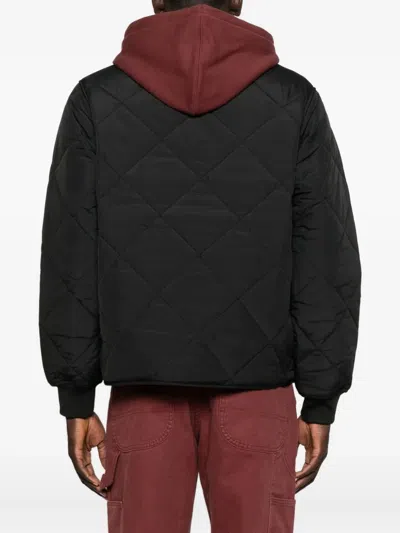 Dickies Quilted Jacket In Black