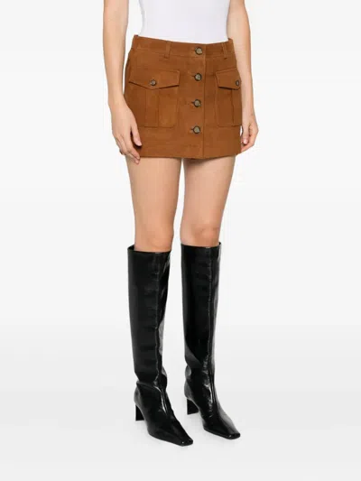 The Garment Skirts Brown In Brown