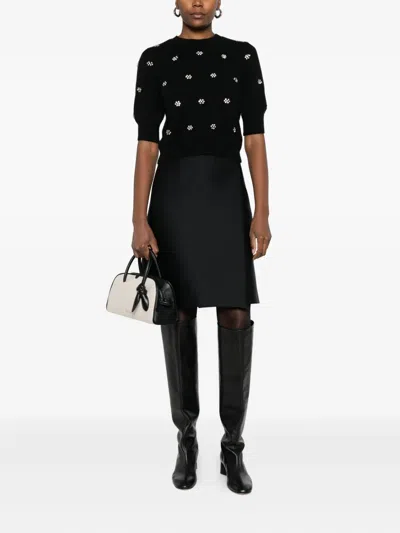 Twinset Sweaters Blacks And Greys In Black