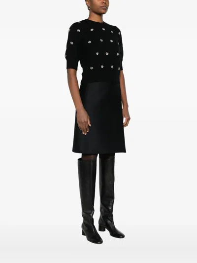 Twinset Sweaters Blacks And Greys In Black