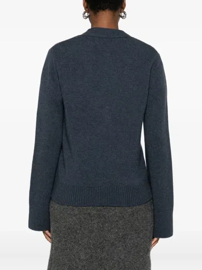 Lisa Yang Women Danni Cashmere Cardigan In Blue