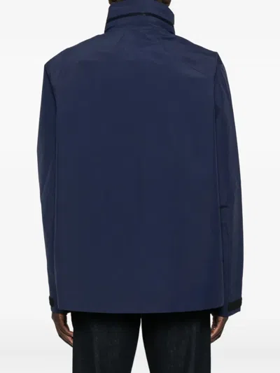 Veilance Flap-pocket Lightweight Jacket In Blue