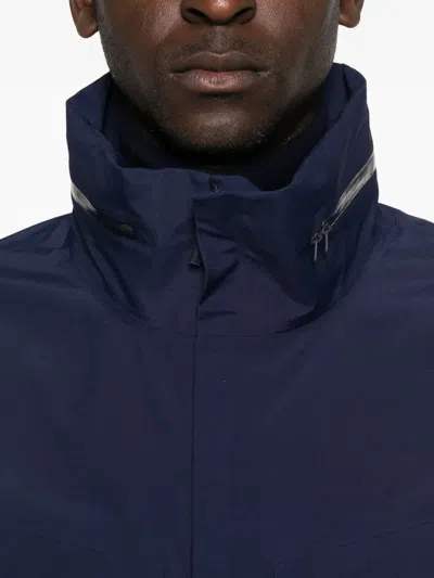 Veilance Flap-pocket Lightweight Jacket In Blue