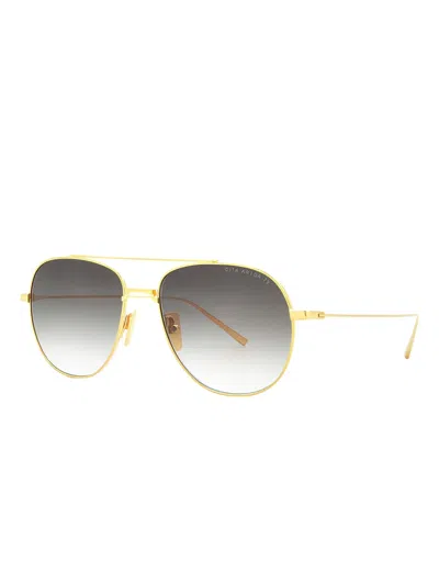 Dita Eyewear Artoa Pilot Sunglasses In Gold