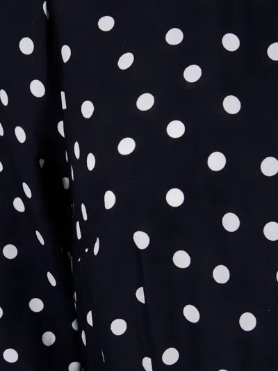 Rixo London Rixo "kristen" Dress Bohemia Spot Deep Navy In Multi