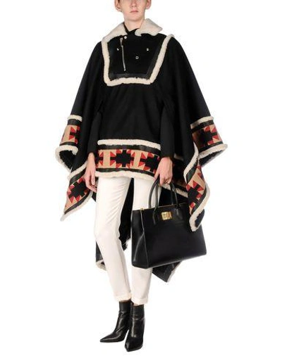 Shop Dsquared2 Capes & Ponchos In Black