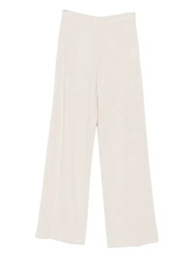 Gran Sasso Elasticated-waistband Trousers In Neutral