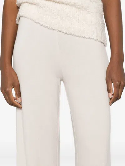Gran Sasso Elasticated-waistband Trousers In Neutral