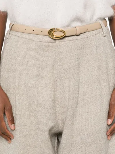 PHEBE 褶饰阔腿裤