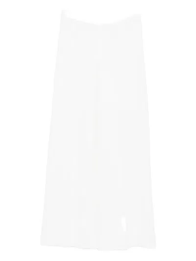 Gran Sasso Virgin-wool Trousers In White