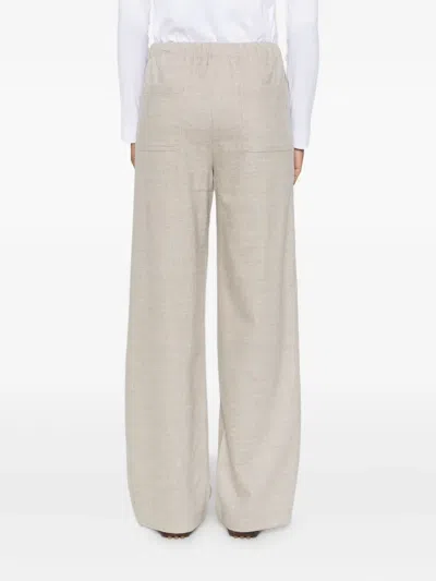 Gran Sasso Drawstring-waist Trousers In White