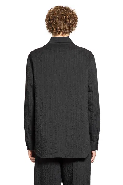 Forme D'expression Man Grey Jackets In Blue