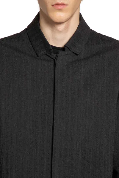 Forme D'expression Man Grey Jackets In Blue