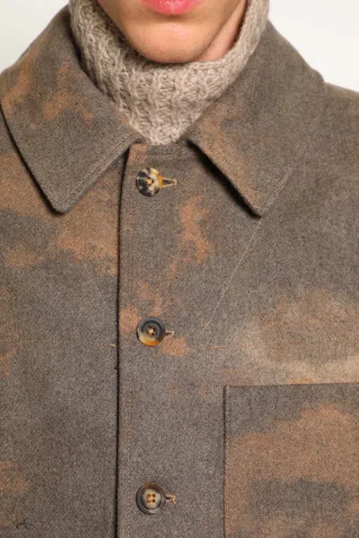 Forme D'expression Man Brown Jackets In Brown