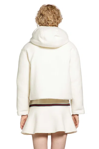Gucci Woman White Jackets In White