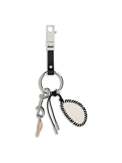 Benedetta Bruzziches Women Chatelaine Petite Miroir Keychain In Black