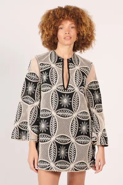 Poupette St Barth Mini Dress Gia In Neutral