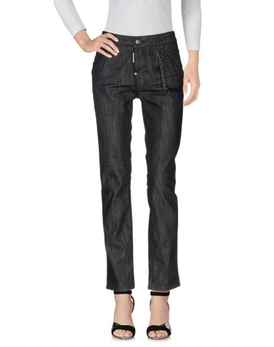 Shop Dsquared2 Denim Pants In Black