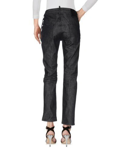 Shop Dsquared2 Denim Pants In Black