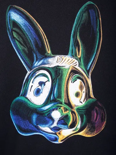 Paul Smith Graphic-print Hoodie In Black