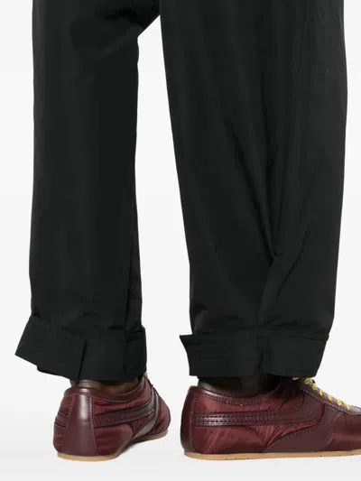 Plan C Hose Mit Elastischem Bund In Black