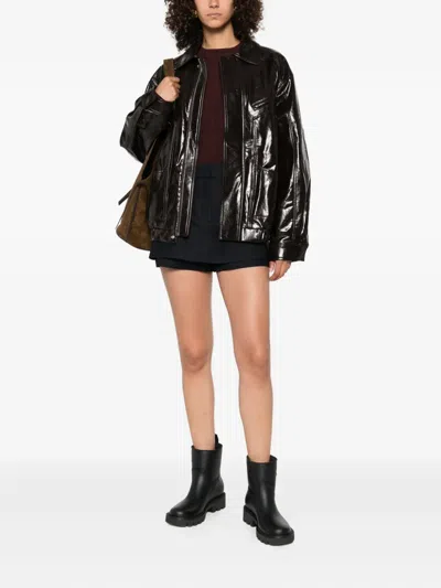 Maje Jacke Mit Einsätzen In Black