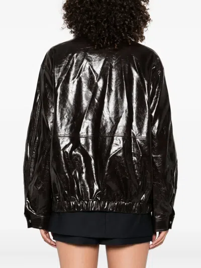 Maje Jacke Mit Einsätzen In Black