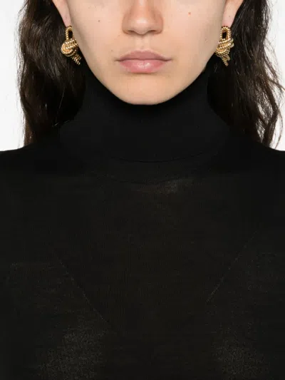 Goes Botanical Fein Gestricktes Top In Black