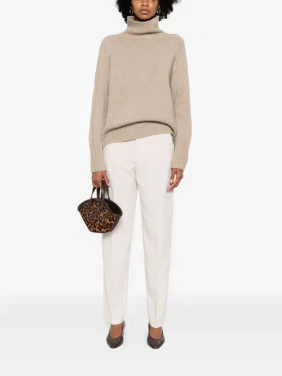 Beyou Pullover Mit Rollkragen In Neutral