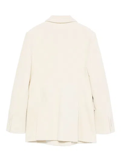 P.a.r.o.s.h Doppelreihiger Blazer In Neutral