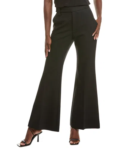 Oscar De La Renta High-waisted Trousers In Black