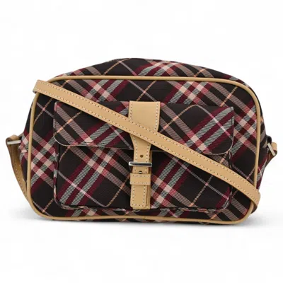 Pre-owned Burberry Blue Label Nylon Shoulder Bag () In Multi