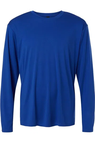 Allpro Pro-lock Performance Long Sleeve T-shirt In Blue