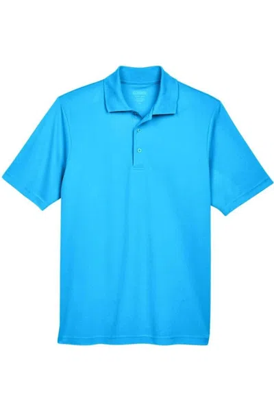 Core365 Origin Performance Piqu Polo With Pocket In Blue