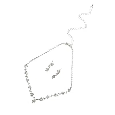 Sohi Opulent Stone Jewelry Suite In Neutral