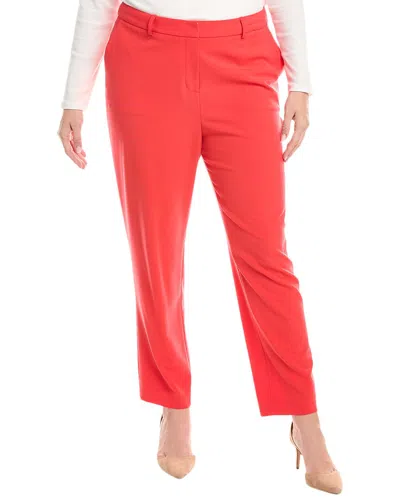 Tahari Asl Plus Pant In Red