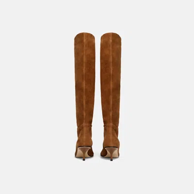Scarosso Barbara Pointed-toe Boots In Brown