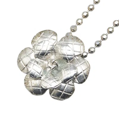 Pre-owned Chanel 925 Necklace () In Silver