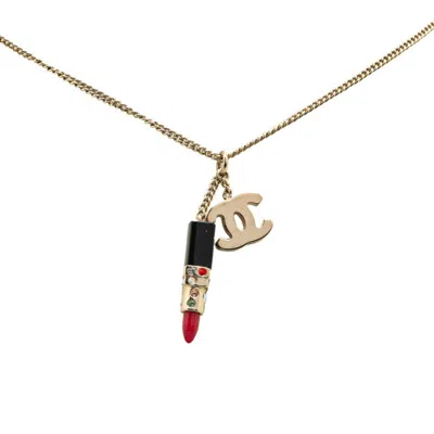 Pre-owned Chanel Necklace () In Gold