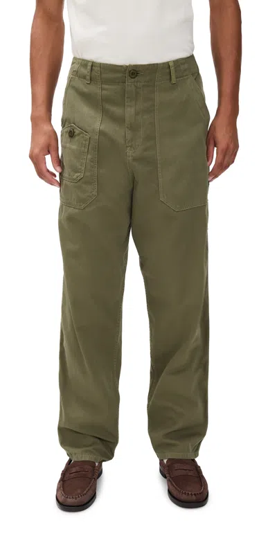 Alpha Industries Hungarian Fatigue Mod Pants Og-107 Green In Green