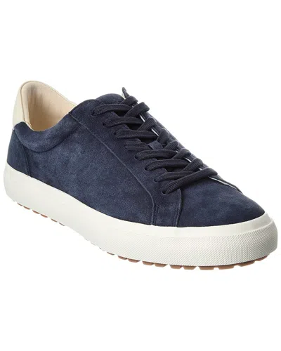 Vince Flash Suede Sneaker In Blue