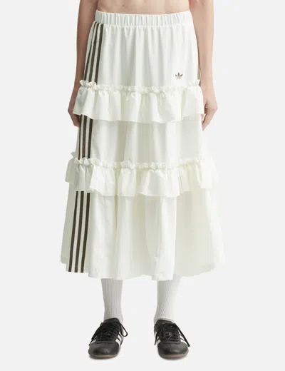 Adidas Originals Long Skirt In White